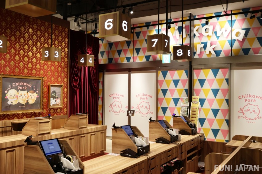 บรรยากาศภายในร้าน Chiikawa Park