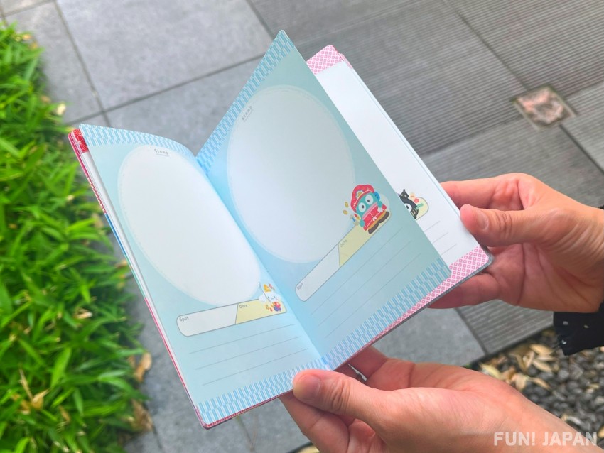 Sanrio characters スタンプ帳-Stamp Book-の特徴