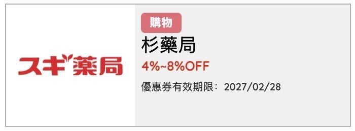 杉藥局店舖外觀