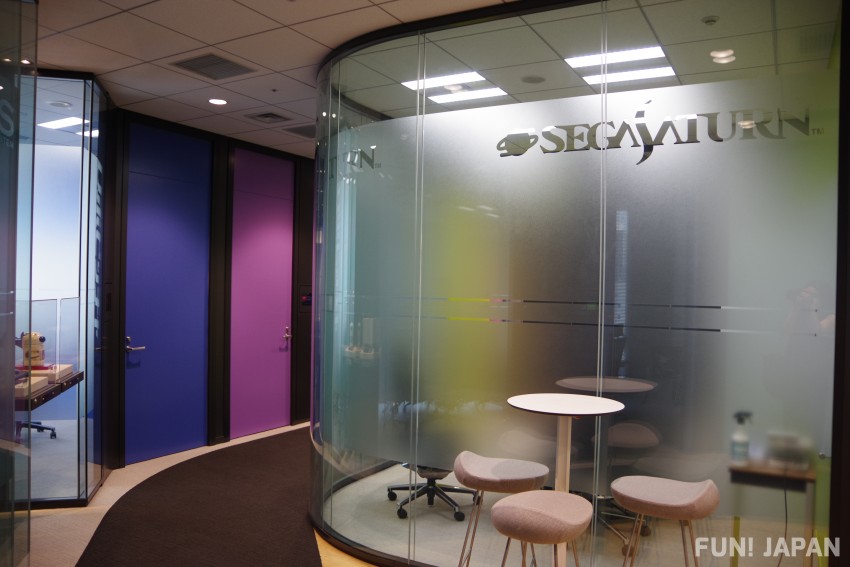 Conference room for visitors ②: Get excited about SEGA's history!
