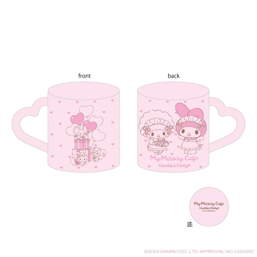 「My Melody Cafe ～Heartful Party～」オリジナルグッズ