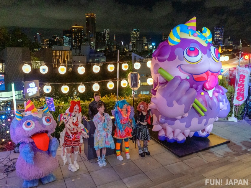 KAWAII夜市 原宿 HARAJUKU HARA-KADO FRUITS ZIPPER 真中まな、Choppy、MONSTER GIRL