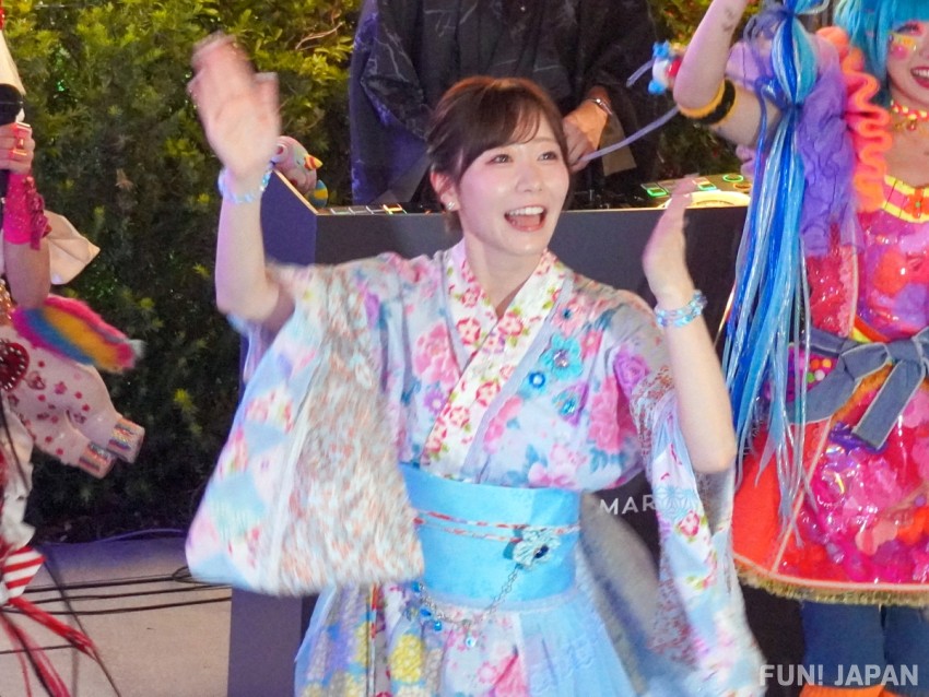 KAWAII夜市 原宿 HARAJUKU HARA-KADO FRUITS ZIPPER 真中まな 浴衣