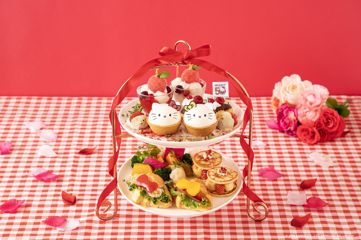 Tokyo Osaka Nagoya「Hello Kitty 50th Anniversary Cafe」Menu