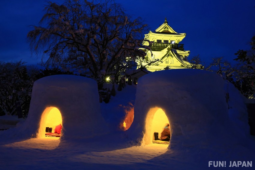 秋田縣的雪屋體驗：橫手雪祭