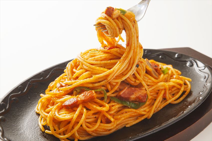 Spaghetti with Soy sauce flavor? Tarako flavor? Natto flavor ...