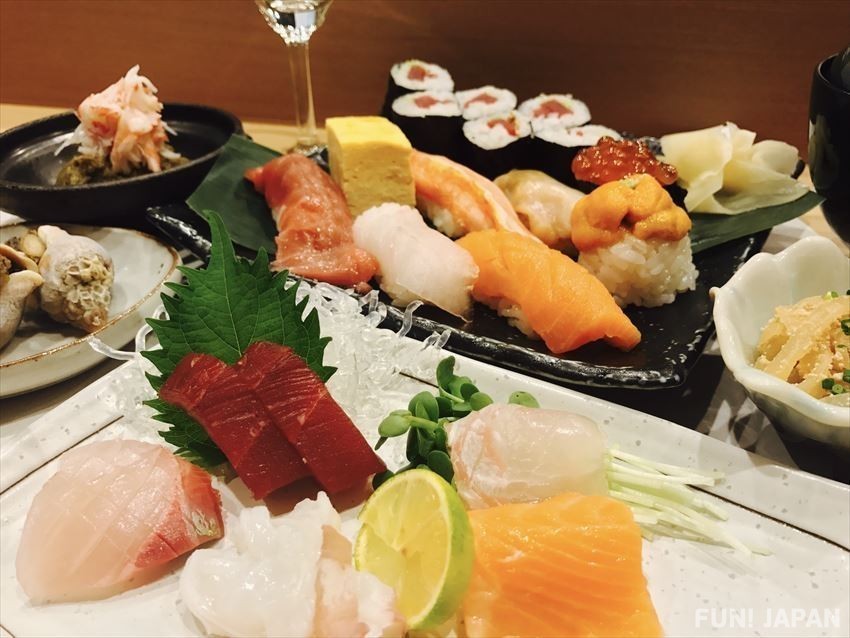 Omotesando Sushi Restaurants at a Cheap Price!
