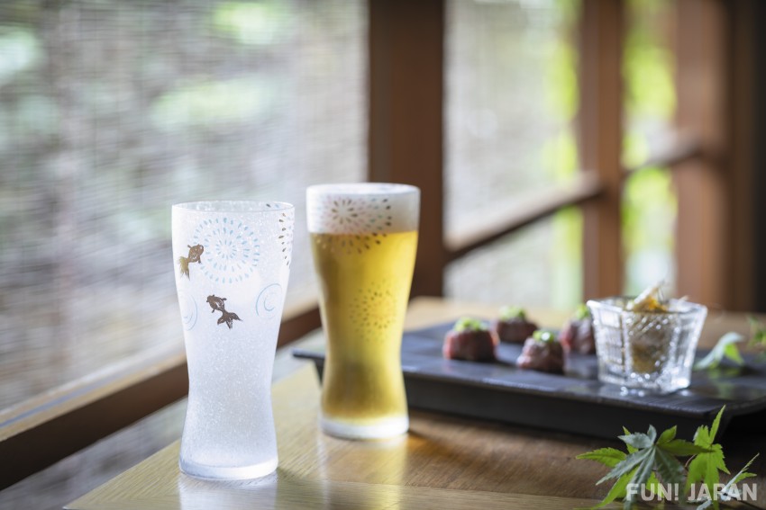日本製造玻璃啤酒對杯