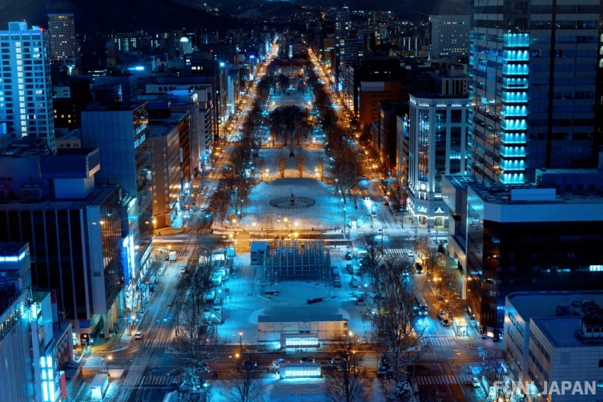 Sapporo's Winter is just like A Wonderland!