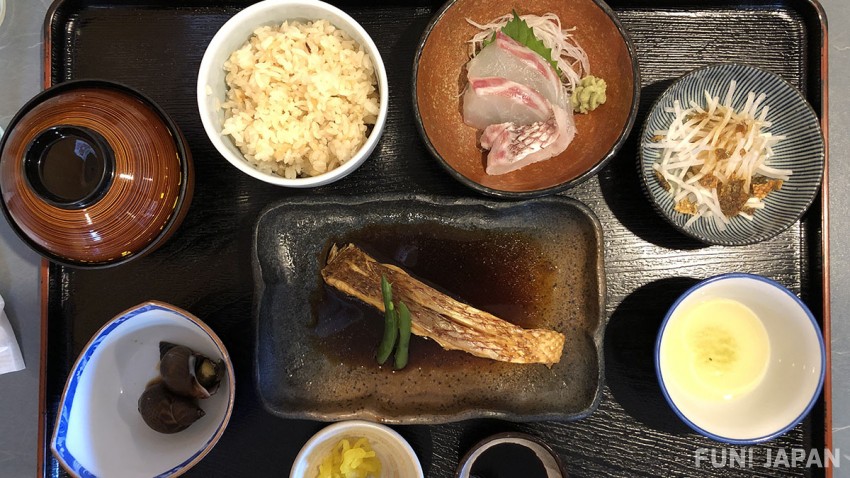 【Gourmet】Chitose: local fish dishes, local specialty sea bream rice
