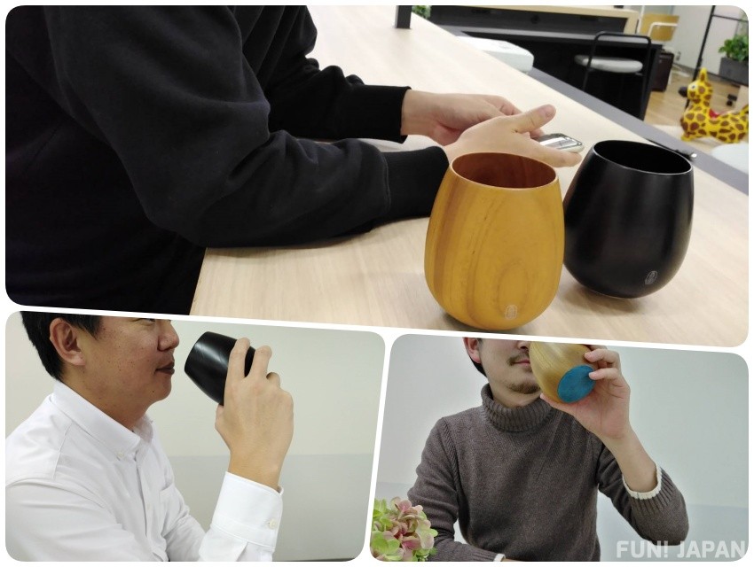 The words of mouth from Japanese users - Unique and stylish KISEN CUP that combines wood and metal