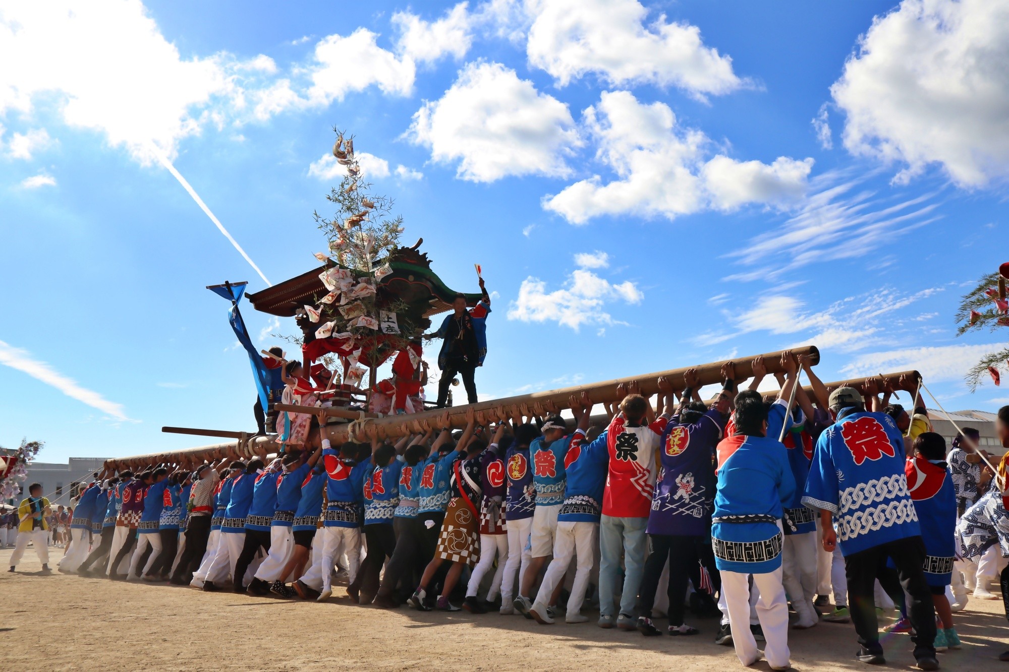 小豆島的秋祭太鼓台奉納