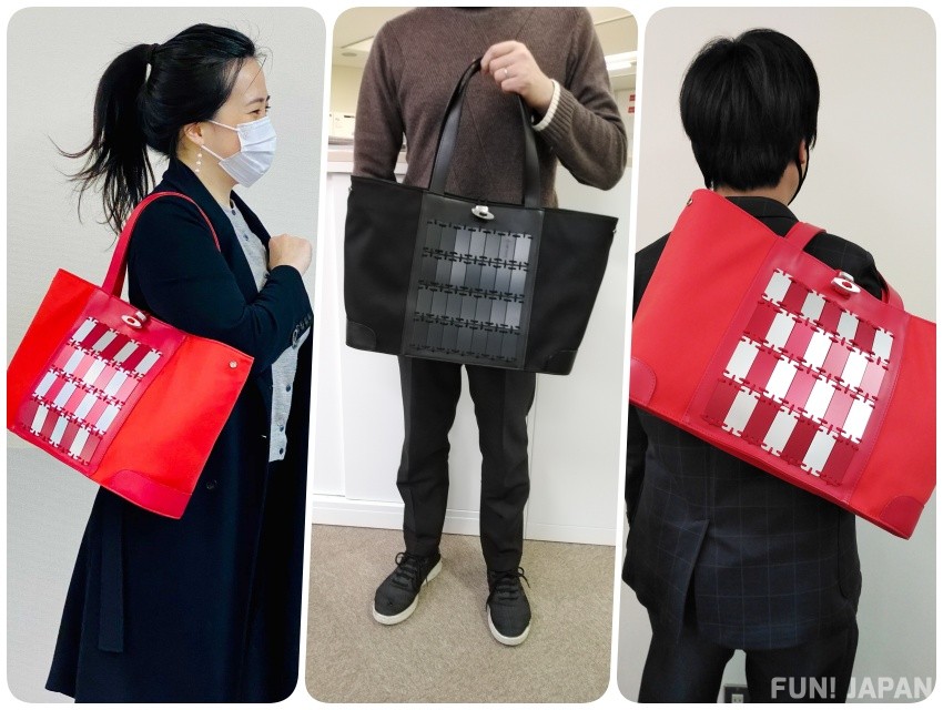The words of mouth from Japanese users - Samurai bag is born by applying the techniques of armor crafting! MITSUNARI from Kyoto MIYAKE
