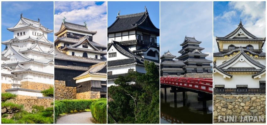 【ซีรี่ส์ปราสาทขึ้นชื่อ】สนใจเที่ยวปราสาทญี่ปุ่นกันมั้ย? มาเริ่มต้นกันจาก 5 ปราสาทที่เป็นสมบัติชาติกันเลย♪