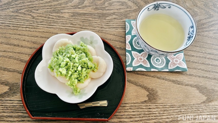 Japanese Local Cuisine Reproduction Series ⑥: Miyagi: Zunda Mochi