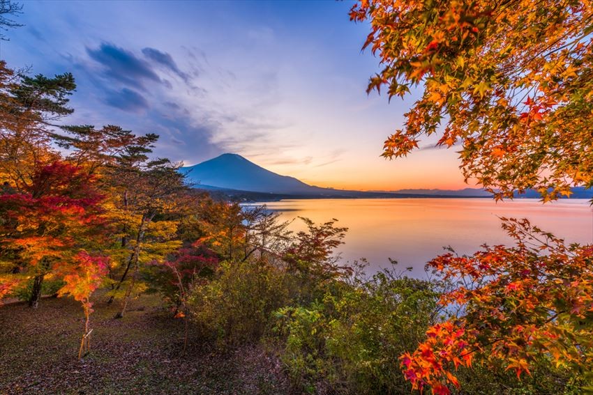可以欣賞到富士山同楓葉嘅推薦景點