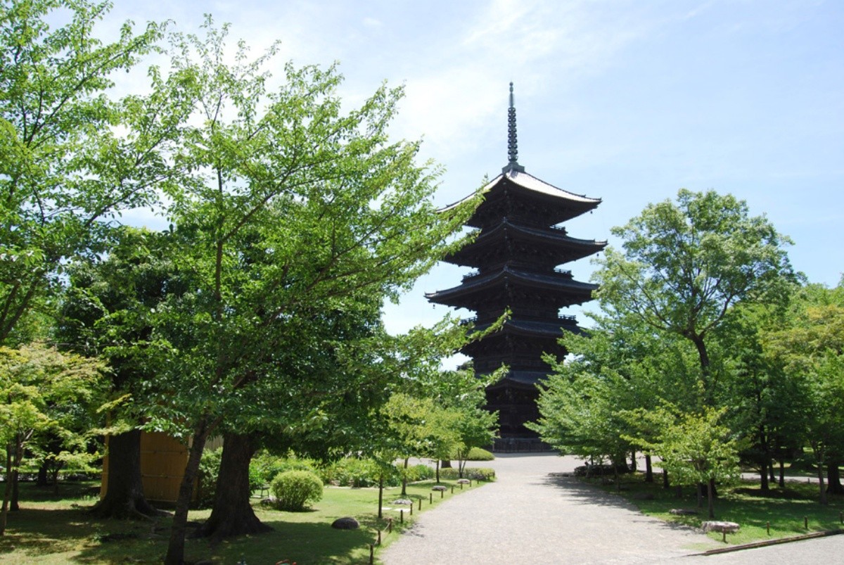 歷史悠久的京都東寺 
