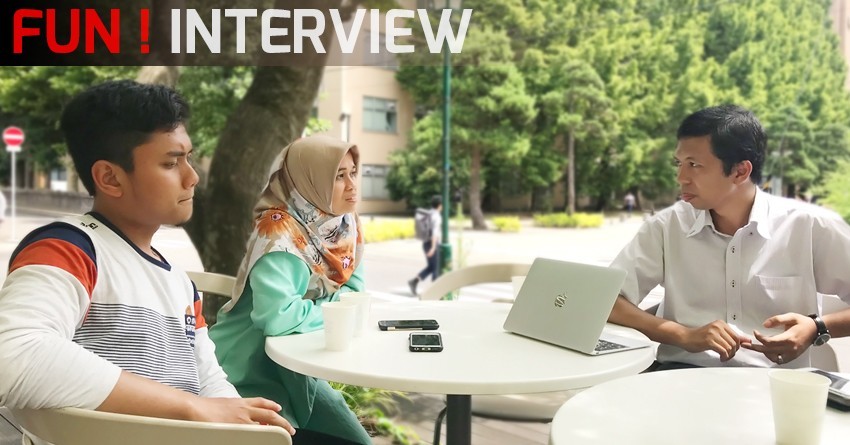Wawancara dengan Mahasiswa Indonesia di Universitas Tohoku Sendai 