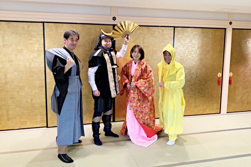 尼崎城內的精彩景點眾多，「角色扮演體驗區」可變身為忍者或公主拍攝紀念照唷！