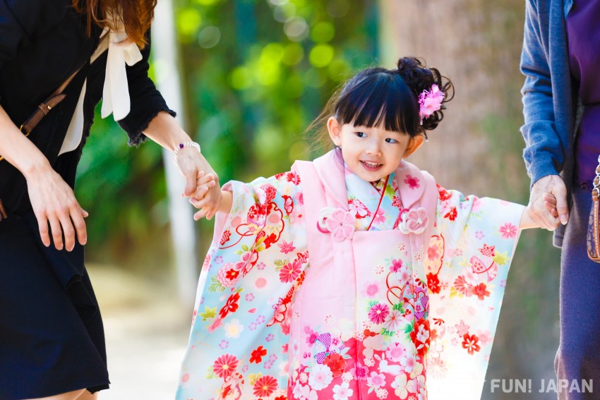 Baby Kimono Worn at the Children's Event 