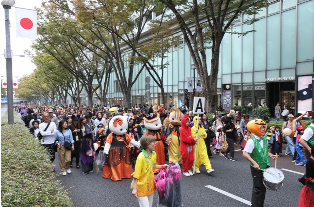 原宿表參道Hello Halloween南瓜遊行