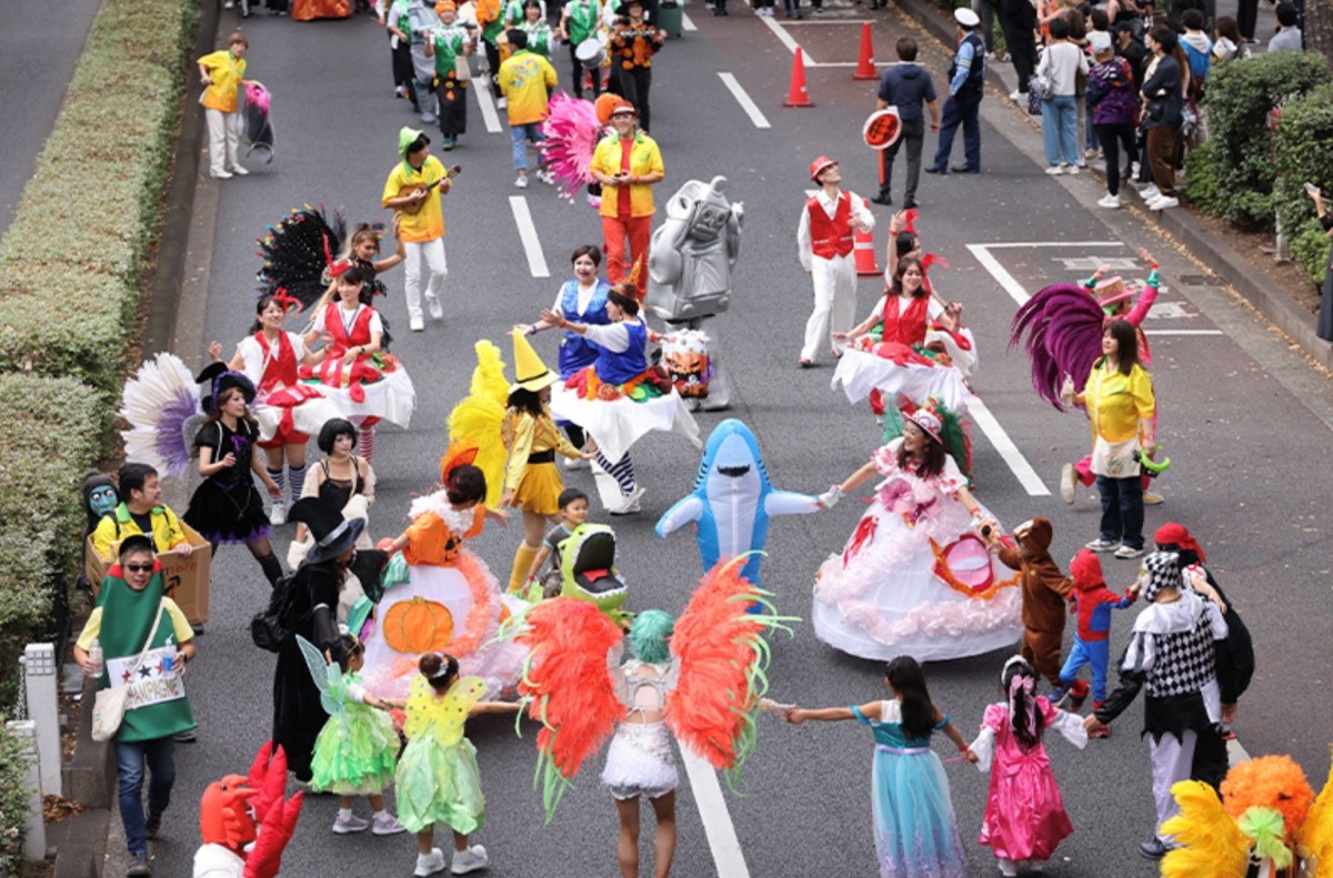 原宿表參道Hello Halloween南瓜巡遊