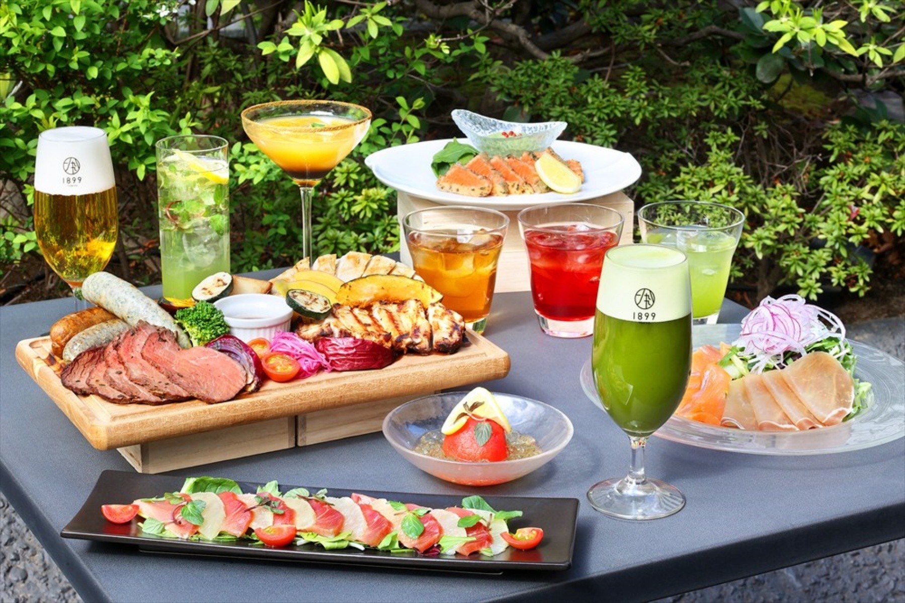 Matcha Beer Garden