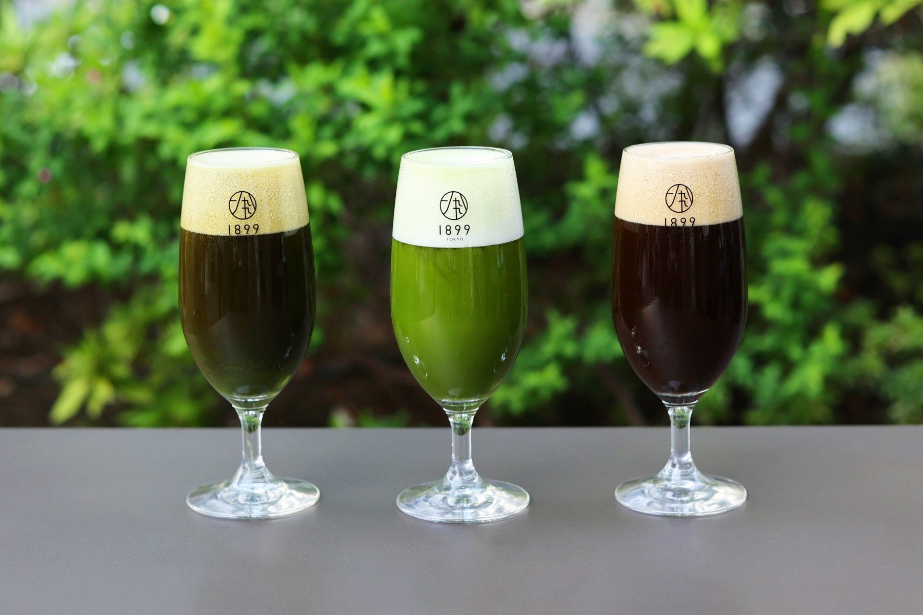 3 types of Japan tea beer