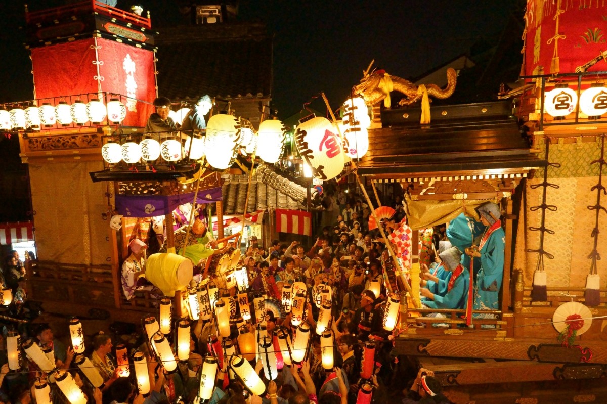 川越祭的山車