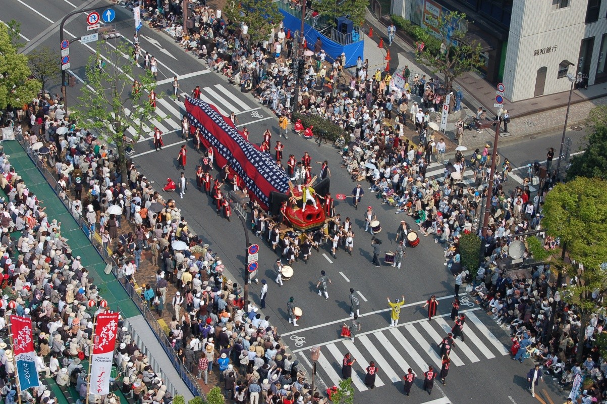 博多咚打鼓港祭