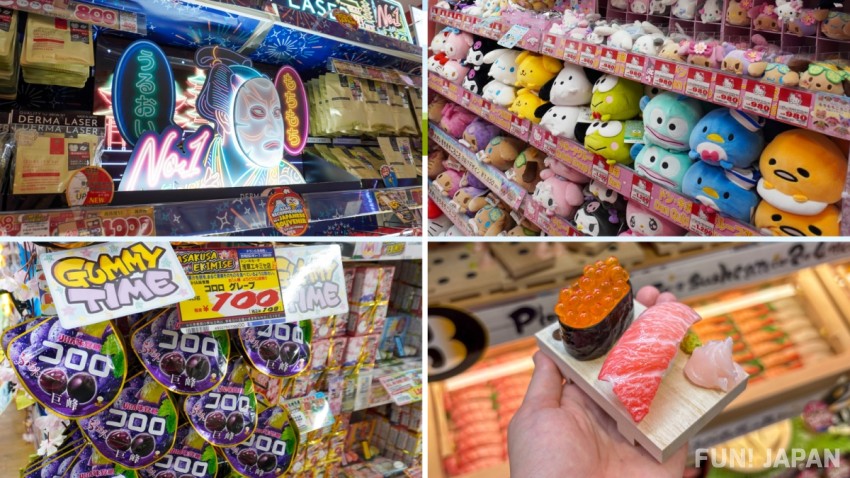 Don Quijote Asakusa EKIMISE Store Interior Display