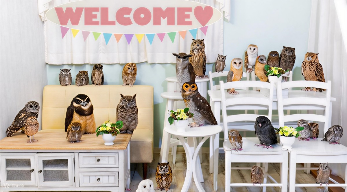 Owl Cafe Akiba Fukurou