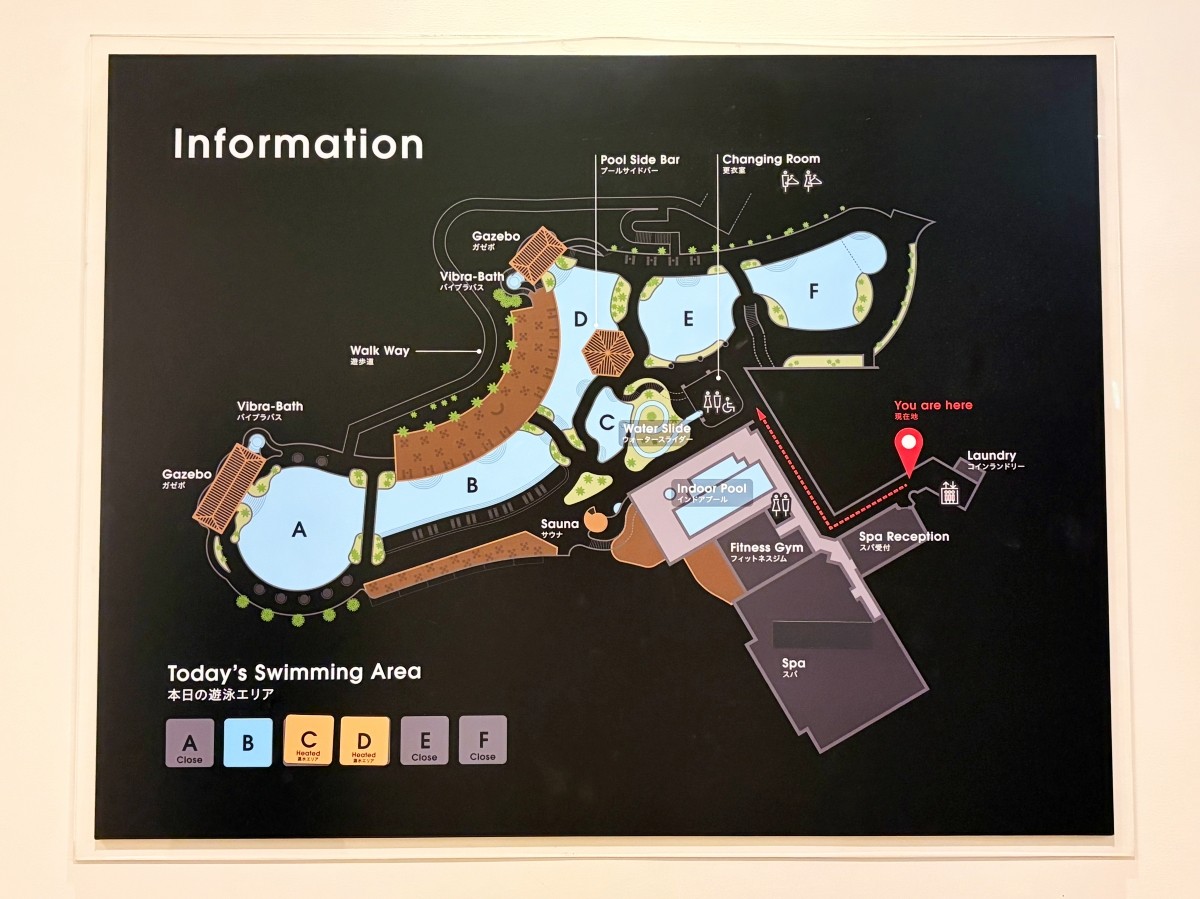Oriental Hotel Okinawa Resort & Spa Facility Map