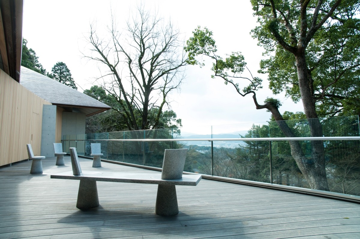 Observation Deck of 'Homan-gu Kamado Shrine', Dazaifu, Fukuoka