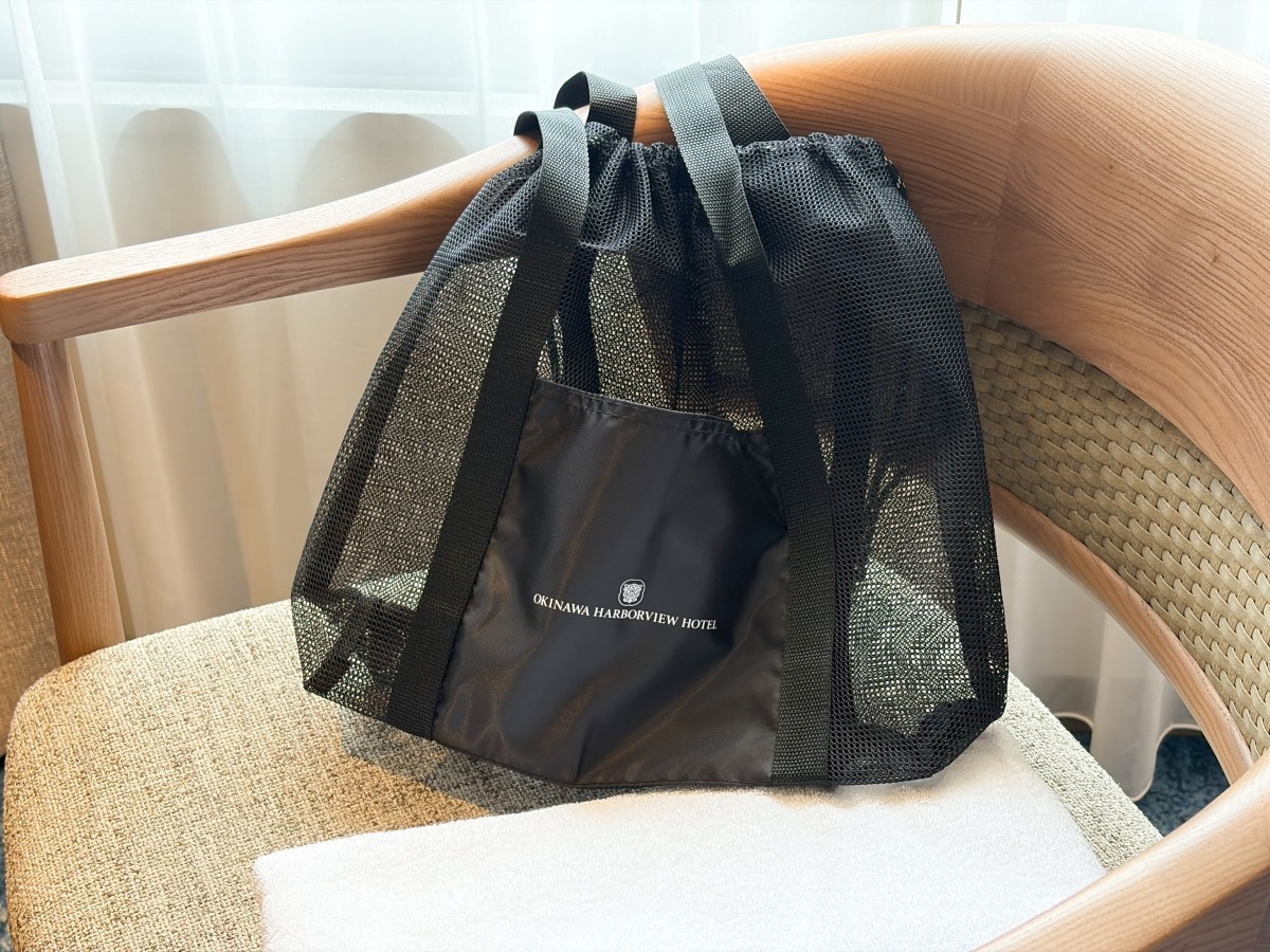 Okinawa Harborview Hotel Bag Amenities