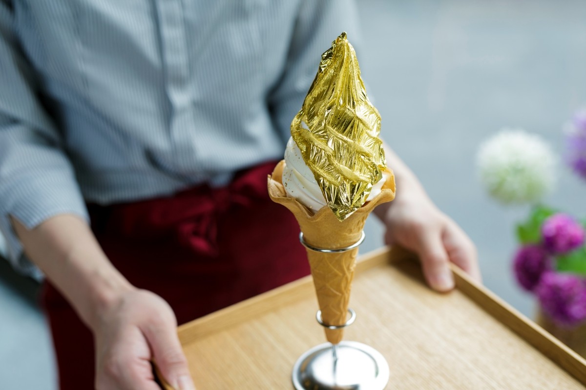 Gold Leaf Soft Serve