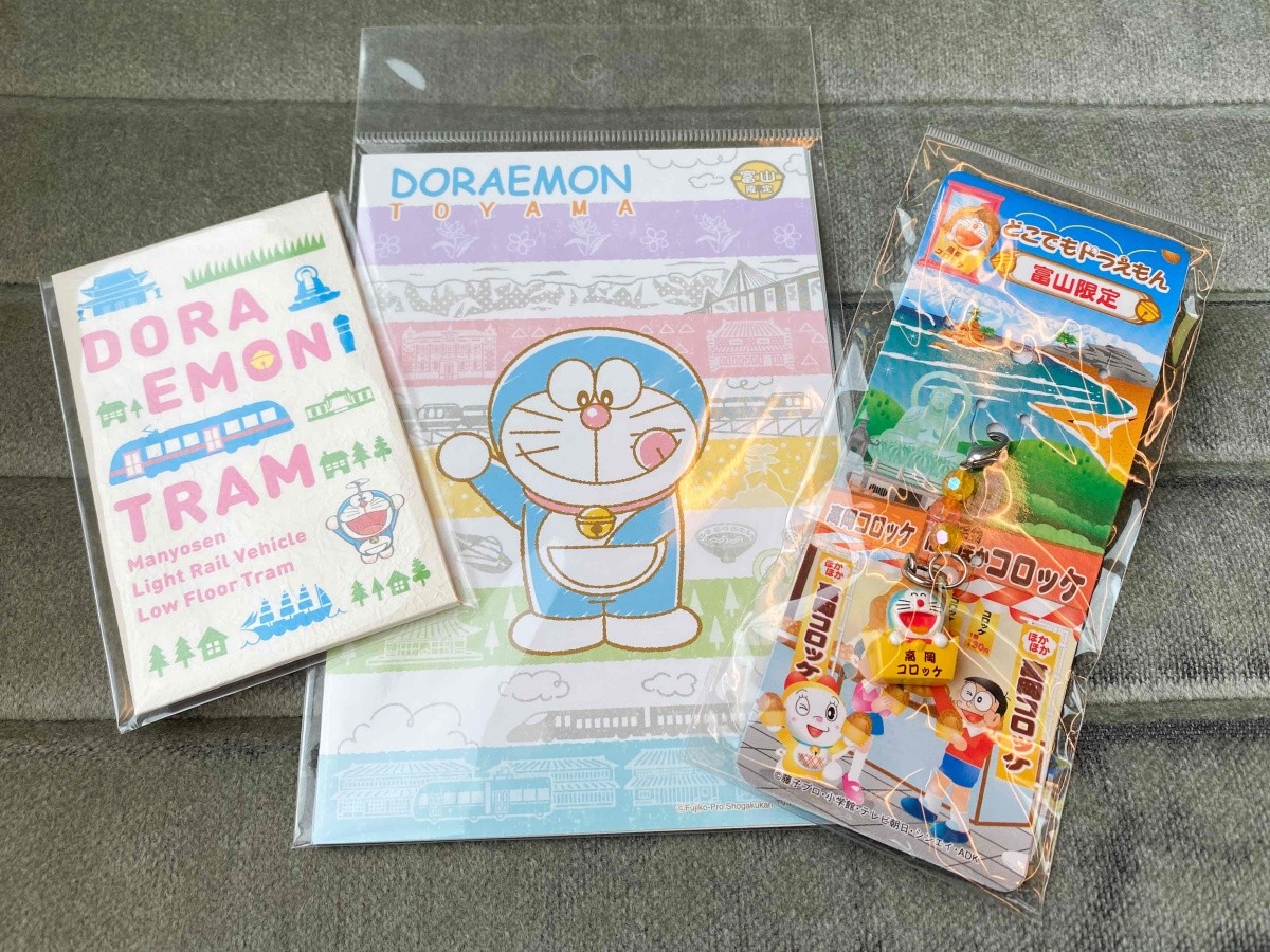 富山高岡限定哆啦A夢商品照片