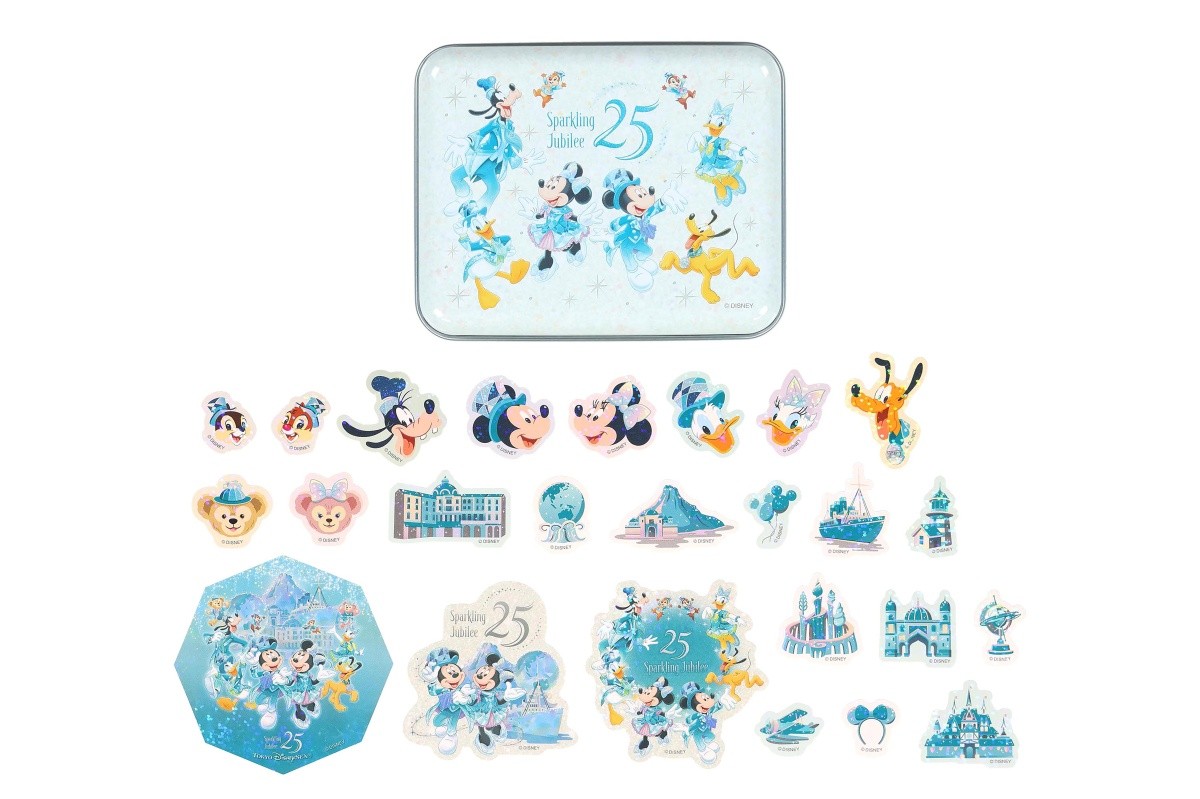 Seal Suvenir Merchandise Edisi Terbatas Peringatan 25 Tahun Tokyo DisneySea