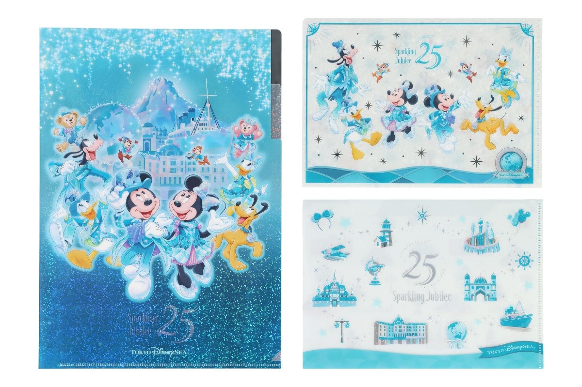 Map Plastik Suvenir Merchandise Edisi Terbatas Peringatan 25 Tahun Tokyo DisneySea