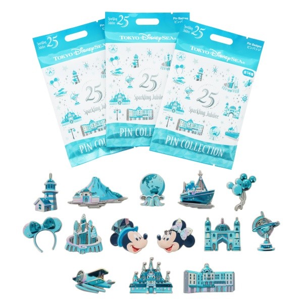 Merchandise Edisi Terbatas Peringatan 25 Tahun Tokyo DisneySea Souvenir