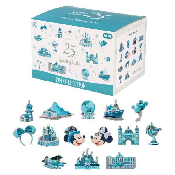 Merchandise Edisi Terbatas Peringatan 25 Tahun Tokyo DisneySea Souvenir