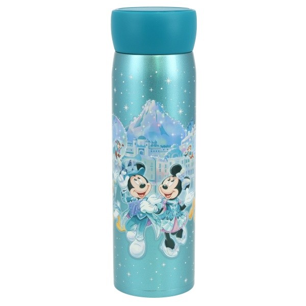 Barang Edisi Terbatas Peringatan 25 Tahun Tokyo DisneySea Botol Stainless Steel Souvenir
