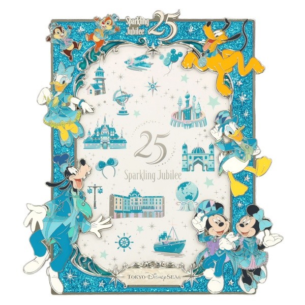 Barang Edisi Terbatas Peringatan 25 Tahun Tokyo DisneySea Stand Foto Souvenir