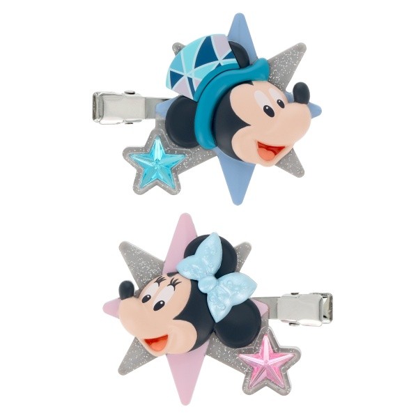 Barang Edisi Terbatas Peringatan 25 Tahun Tokyo DisneySea Set Jepit Rambut Souvenir