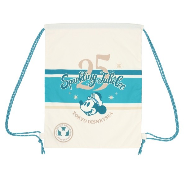 Tas Ransel Serut Suvenir Edisi Terbatas Peringatan 25 Tahun Tokyo DisneySea