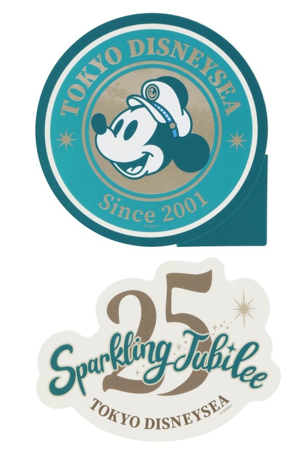 Set Stiker Suvenir Edisi Terbatas Peringatan 25 Tahun Tokyo DisneySea
