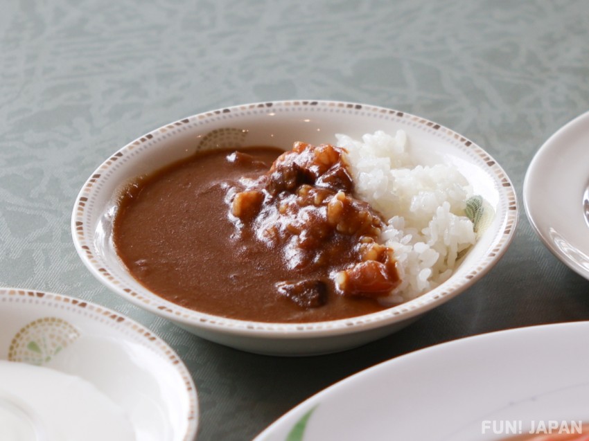 เมนูจากแอปเปิลบนไลน์บุฟเฟต์อาหารเช้าที่โรงแรม Towada Prince Hotel