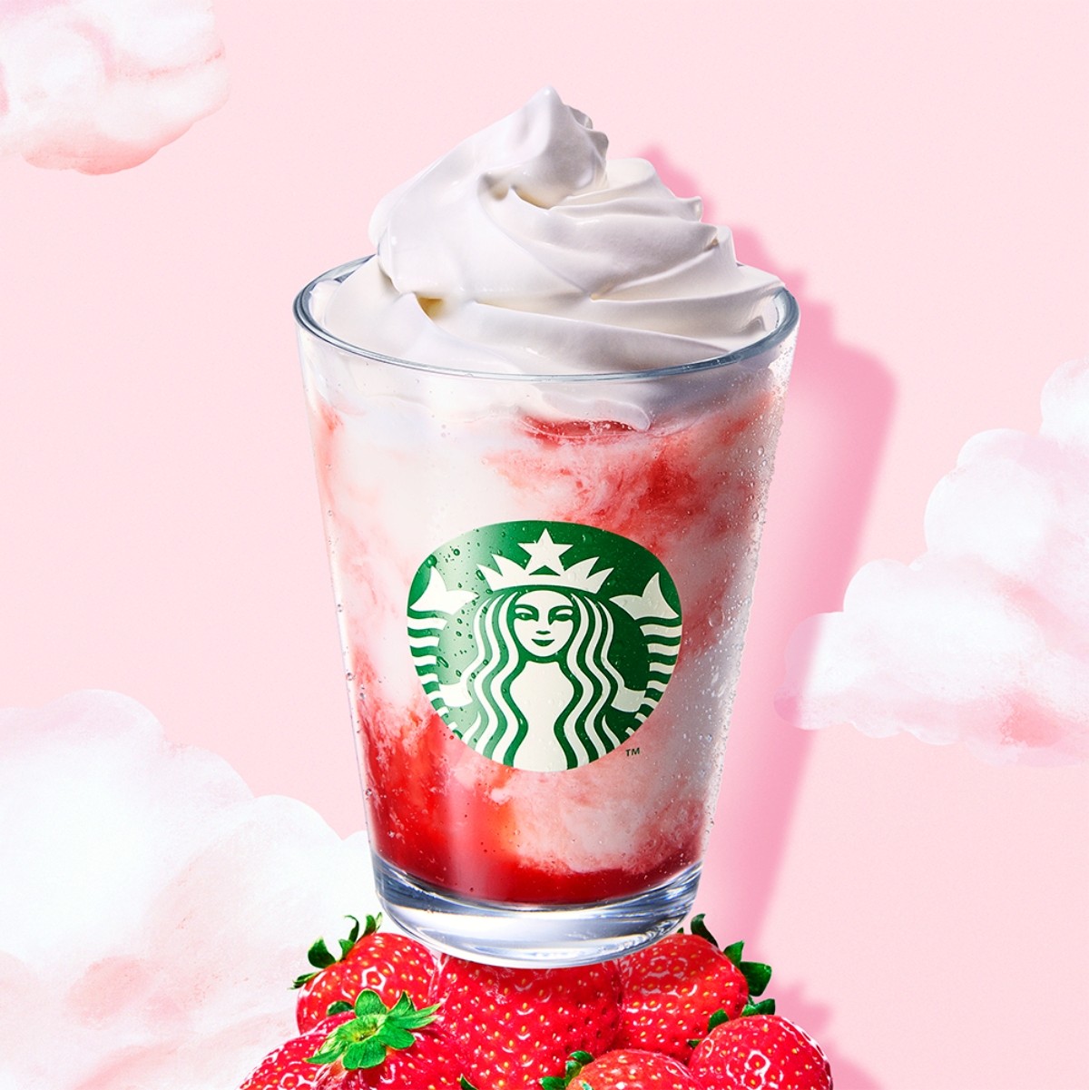 『スターバックス ストロベリー フラペチーノ®』