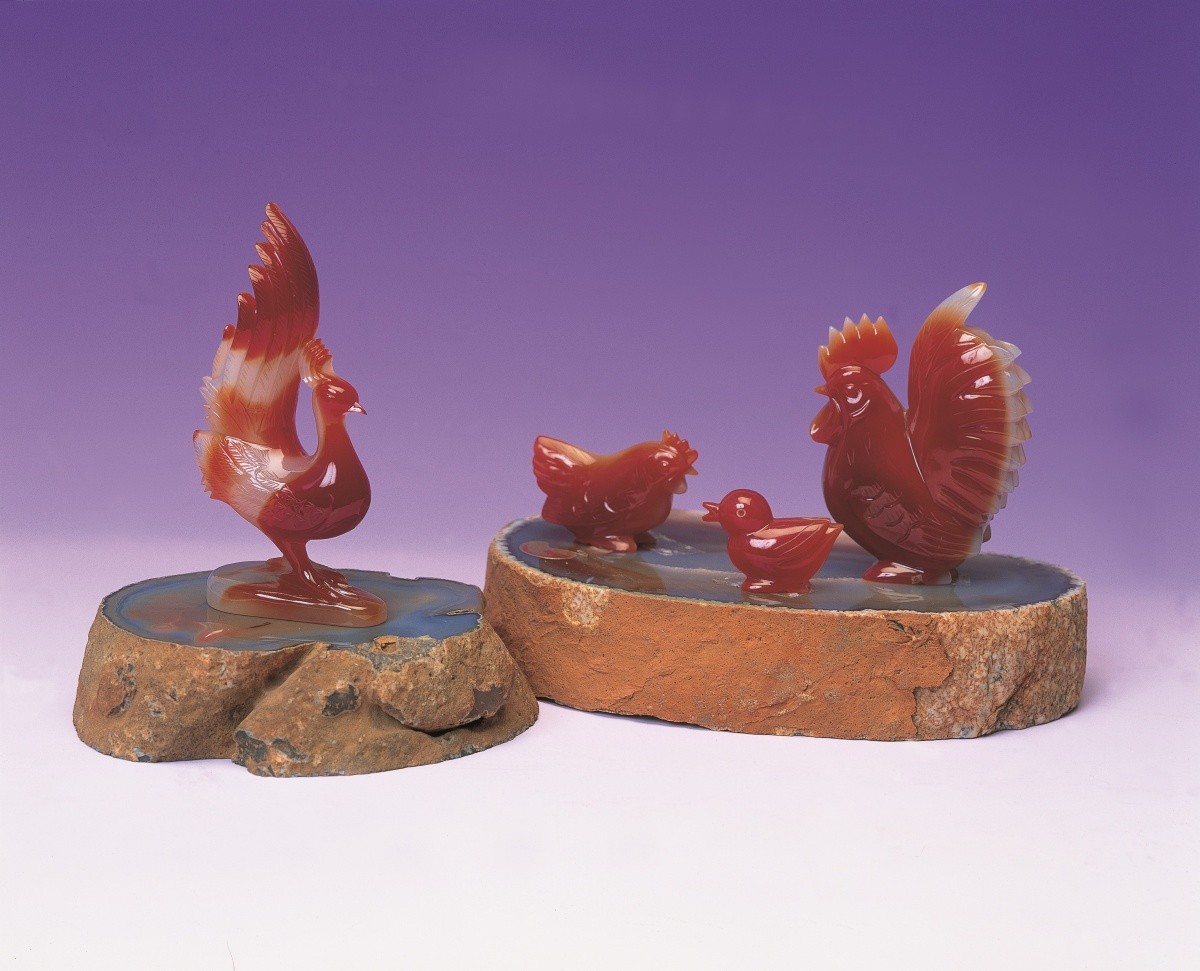 Japan Natural Stone Wakasa Agate Crafts Fukui