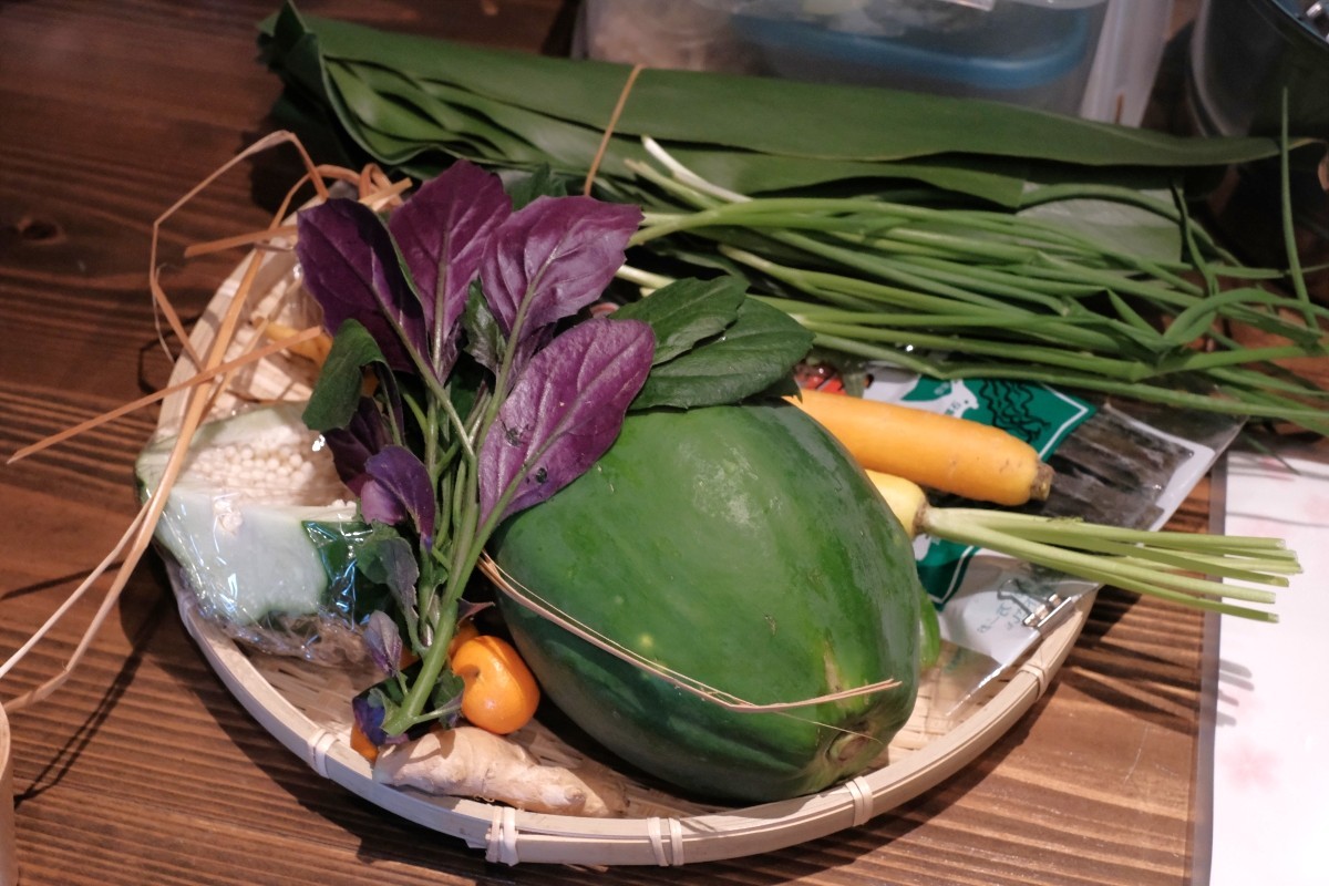 沖繩家常菜製作過程